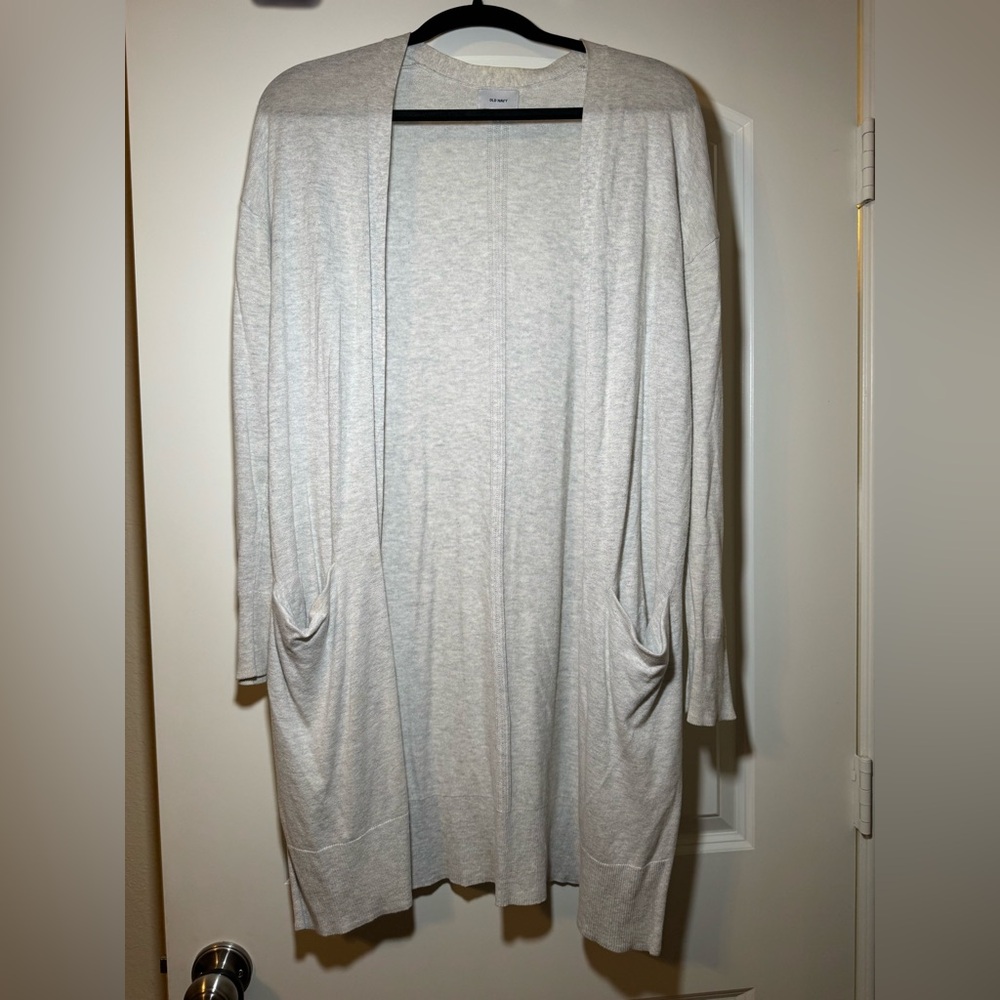 Old Navy Light Gray Women's Cardigan